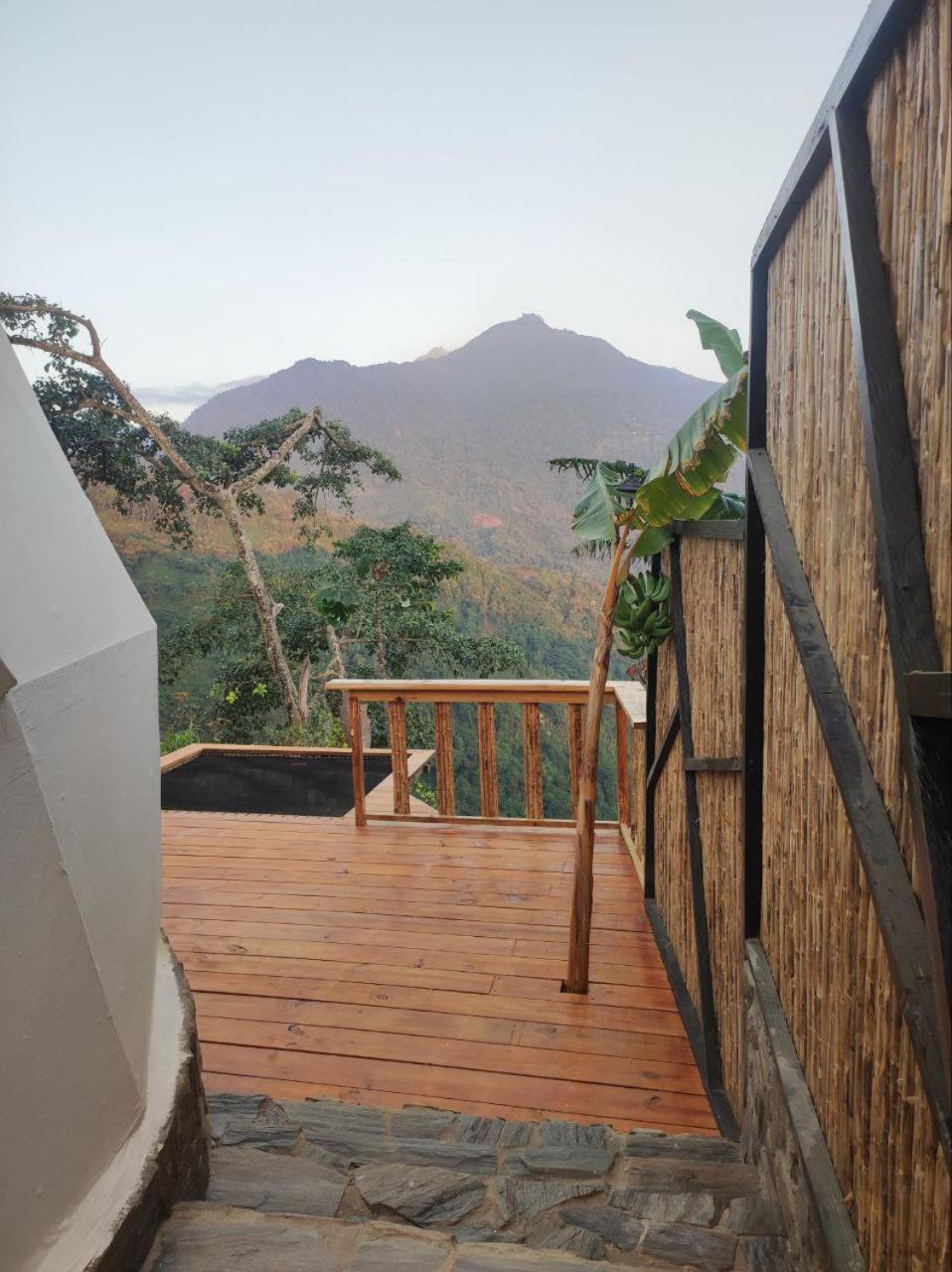Hotel Y Restaurante Mirador Aires De La Sierra, Minca Exteriör bild